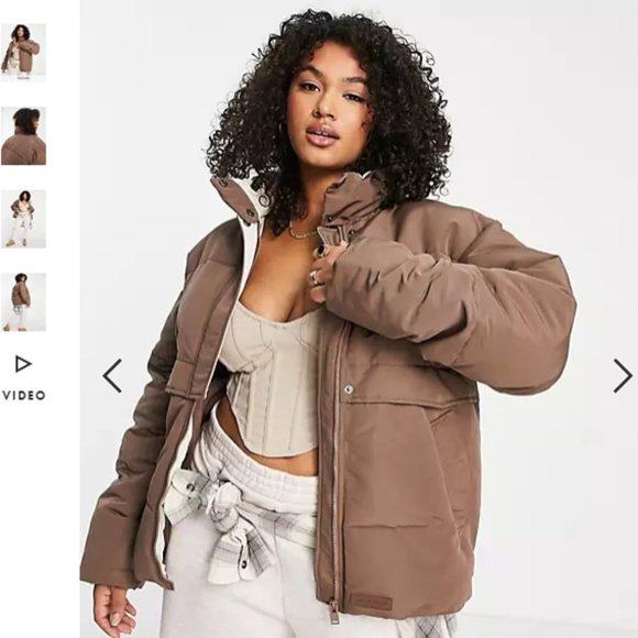 ASOS Curve Jackets & Blazers - ASOS Plus SIze Coat / Sixth June - Oversized Puffer Coat NWT Sz US 18-20